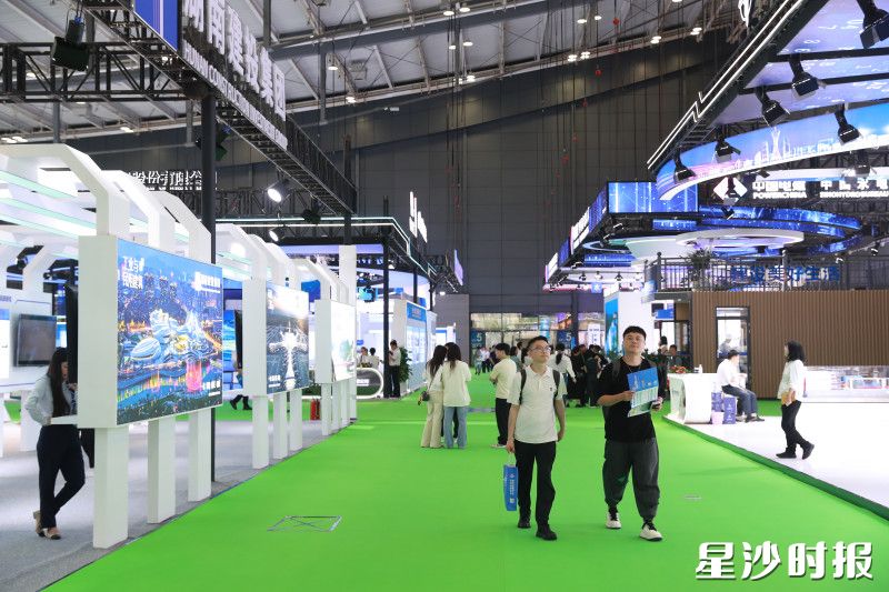 展会现场。