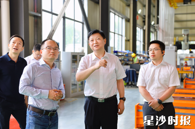 付旭明在湖南蓝天智能物流装备有限公司调研。 付旭明在湖南蓝天智能物流装备有限公司调研。