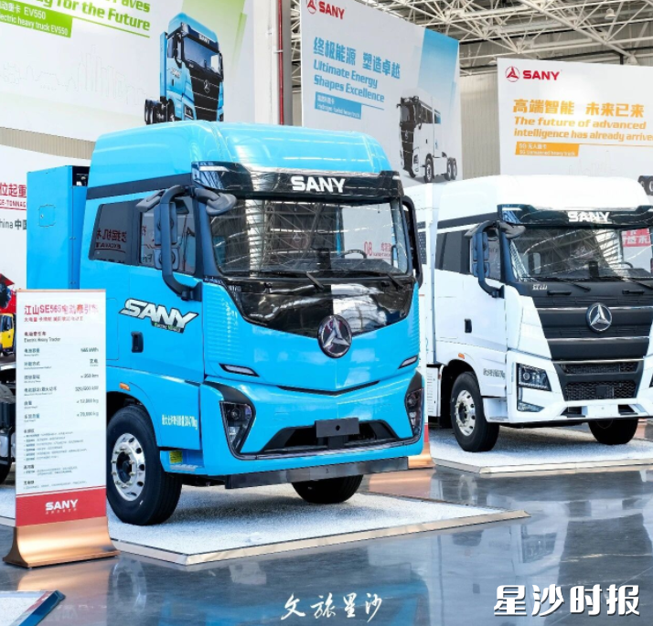 在三一智联重卡,可以了解各类型重卡性能、参观智能网联重卡生产车间、参观企业发展展馆等。均为长沙县文化旅游广电体育局供图 在三一智联重卡,可以了解各类型重卡性能、参观智能网联重卡生产车间、参观企业发展展馆等。均为长沙县文化旅游广电体育局供图