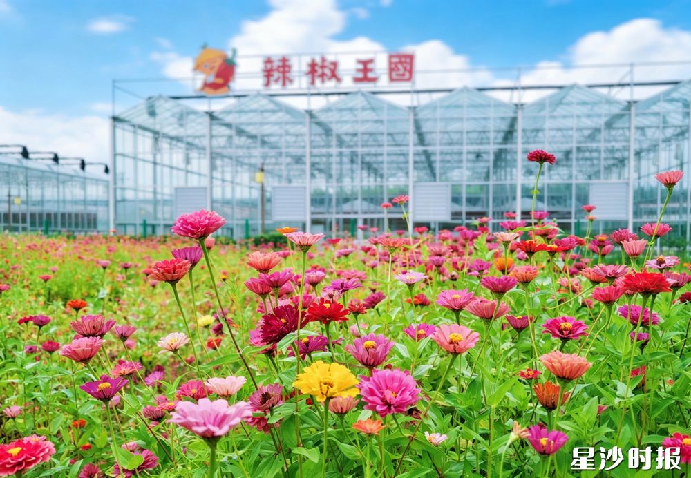 开慧镇开慧村辣椒王国。
