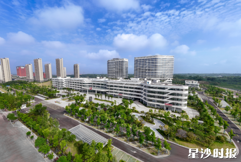 已开业运营的长沙县人民医院。章帝 摄 已开业运营的长沙县人民医院。章帝 摄