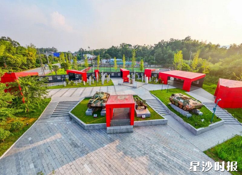 树湘文化广场。福临镇供图 树湘文化广场。福临镇供图